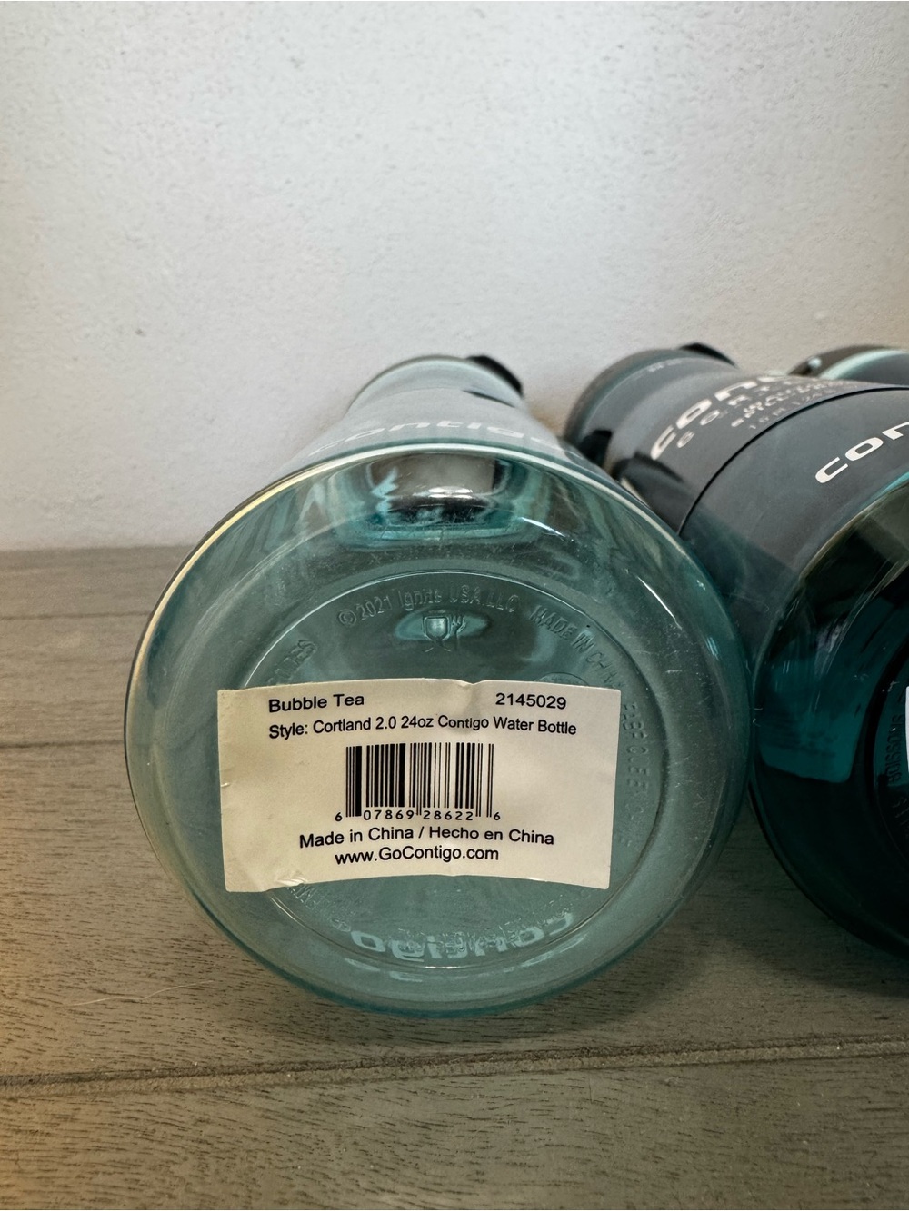 3 Contigo Cortland 2.0 Water Bottles Autoseal Spill Proof 24 oz 1 NWT Blue - Picture 6 of 9